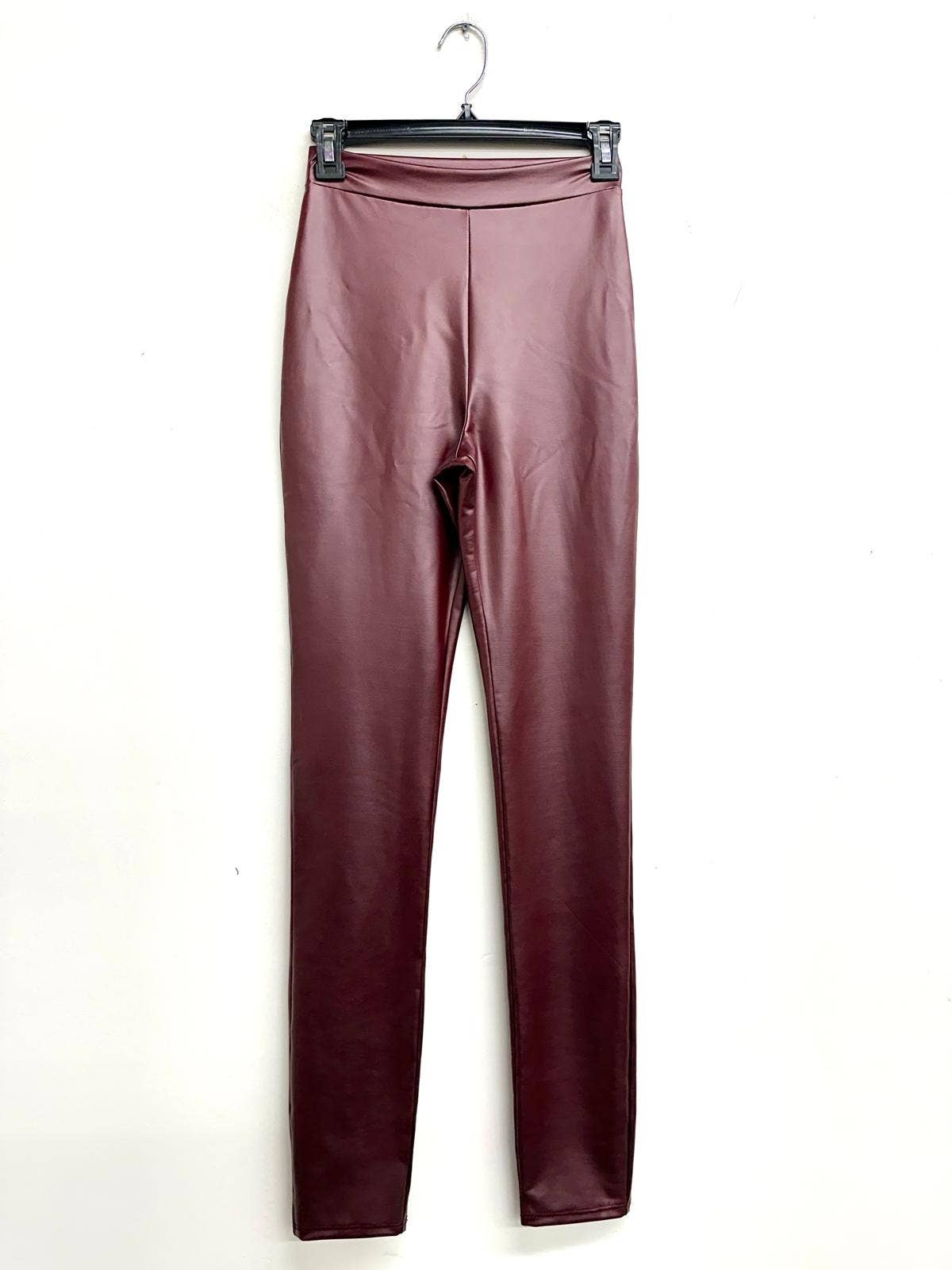 FAUX LEATHER LEGGINGS