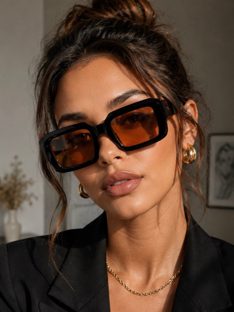 Fashion Retro Rectangular Women's Sunglasses