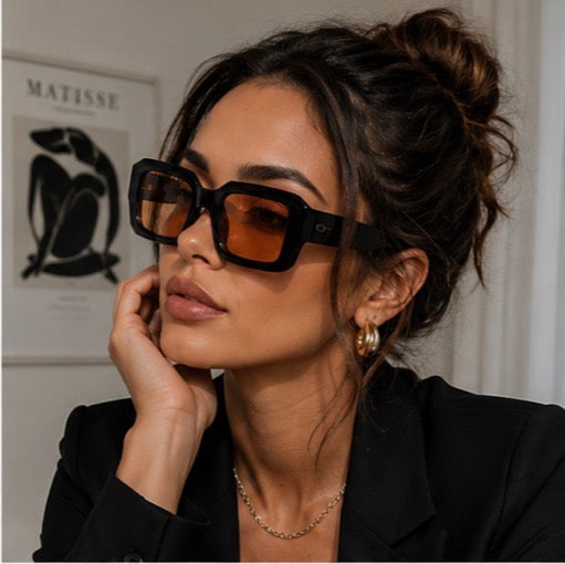 Fashion Retro Rectangular Women's Sunglasses