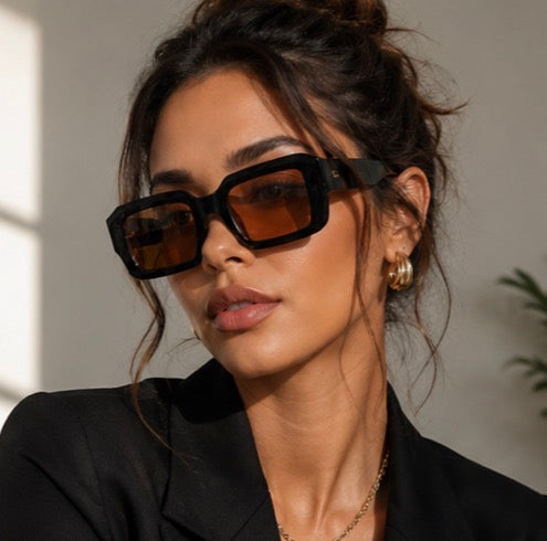 Fashion Retro Rectangular Women's Sunglasses