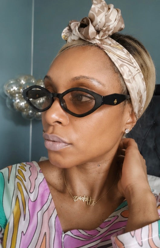 Amber Cat-Eye Sunglasses – Effortless Luxury Collection
