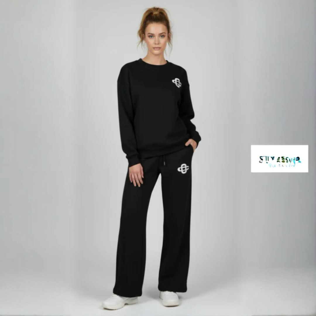 SWEATSHIRT AND JOGGER FLEECE CO-ORD